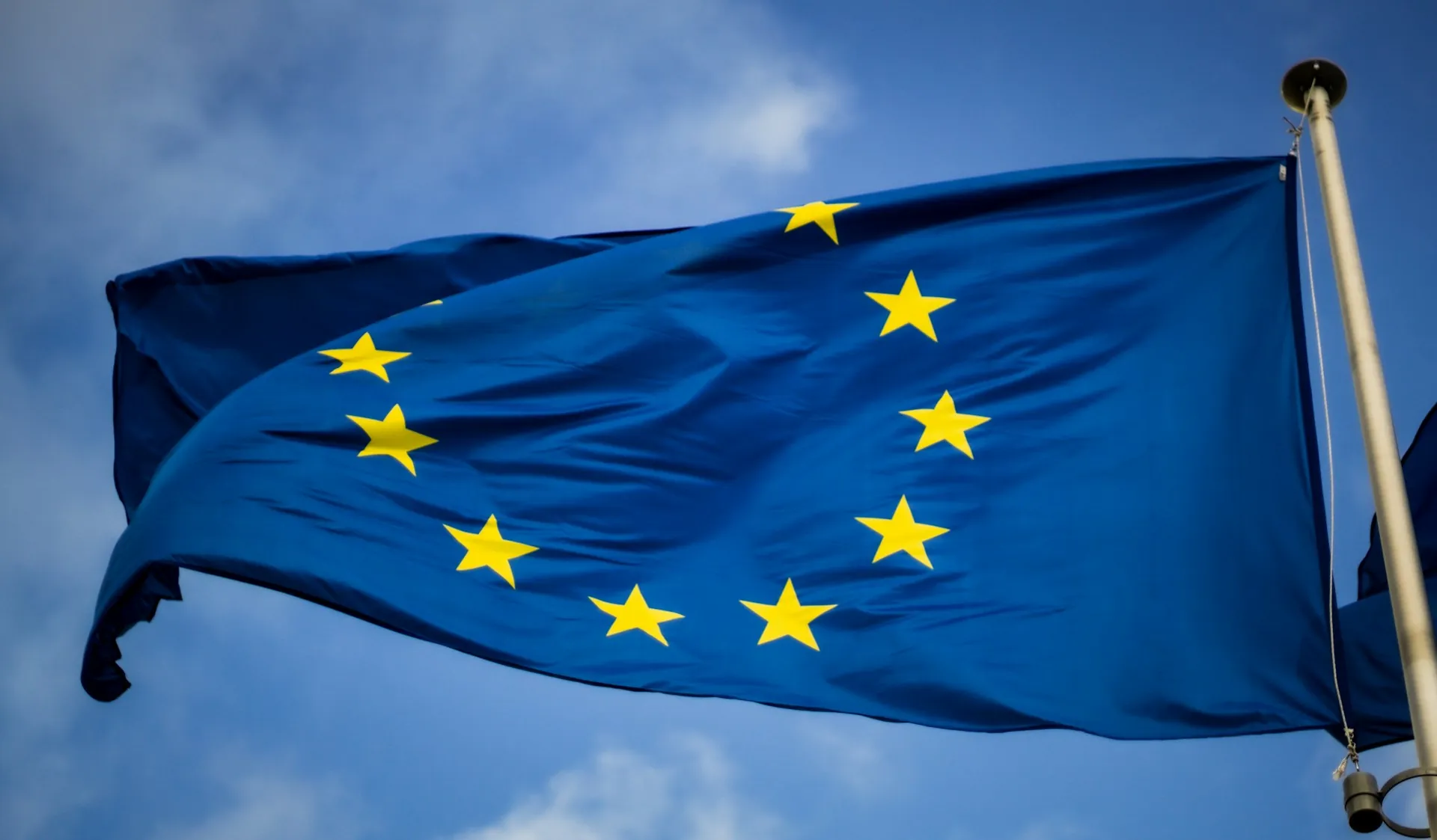 European Union flag representing public sector, military, and defence contexts